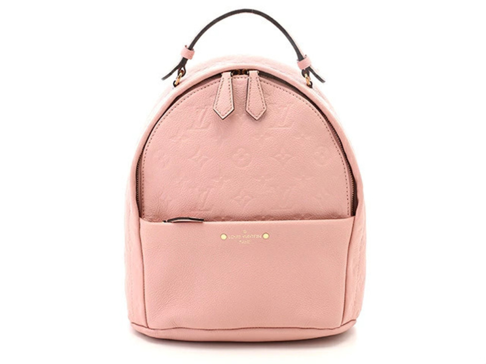 LOUIS VUITTON Bag Sorbonne Monogram Empreinte Rose Pink Poudre